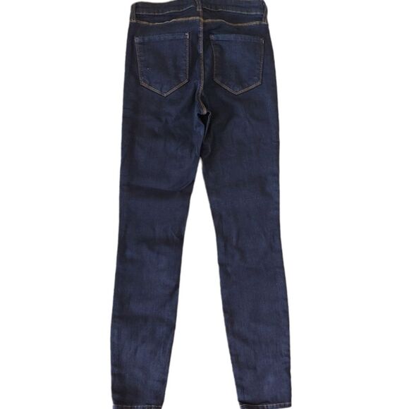 L'agence Margot high rise skinny jeans Midnight dark blue indigo size 24 - Picture 4 of 13